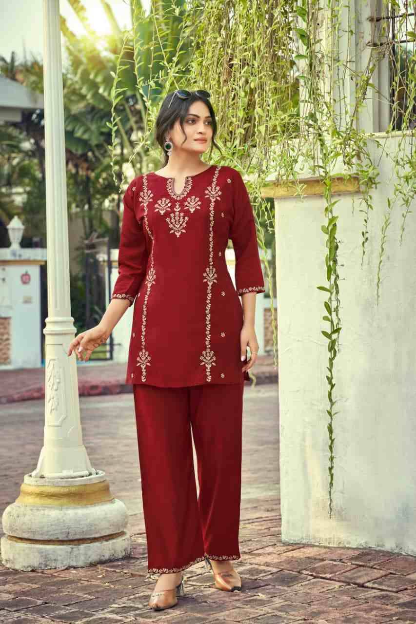 Celebration Vol-2 By Ossm 1001 To 1006 Series Designer Stylish Fancy Colorful Beautiful Party Wear & Ethnic Wear Collection Viscose Silk Co-Ord At Wholesale Price