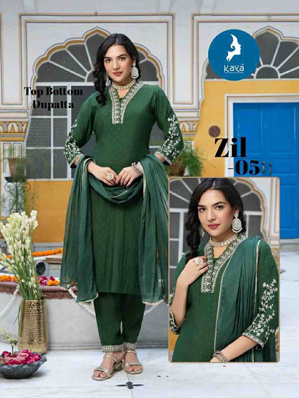 Zil By Kaya 01 To 06 Series Beautiful Stylish Anarkali Suits Fancy Colorful Casual Wear & Ethnic Wear & Ready To Wear Roman Dresses At Wholesale Price