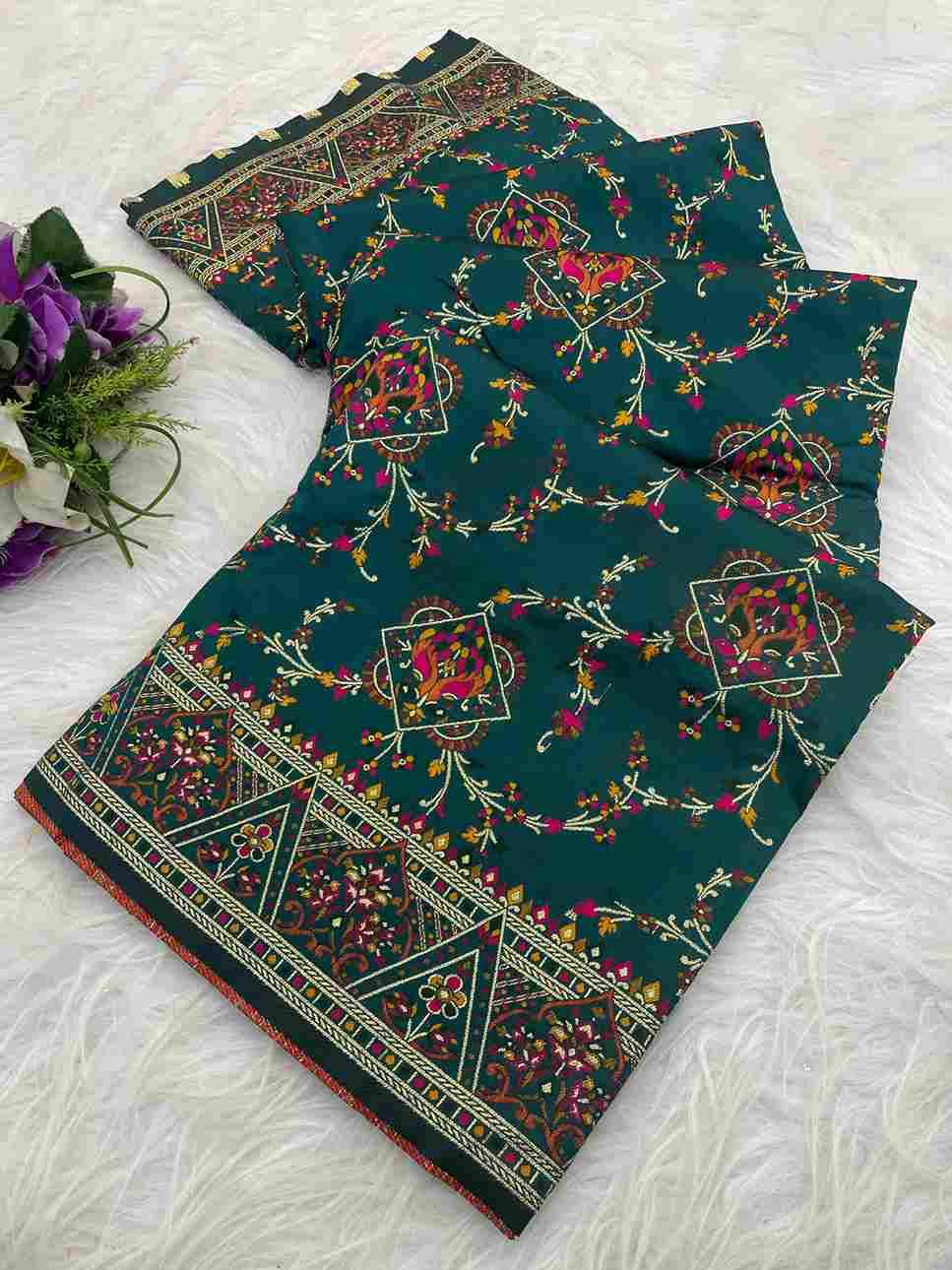 Sb-965 By Fashid Wholesale 01 To 04 Series Indian Traditional Wear Collection Beautiful Stylish Fancy Colorful Party Wear & Occasional Wear Pure Soft Rajwadi Pashmina Silk Sarees At Wholesale Price