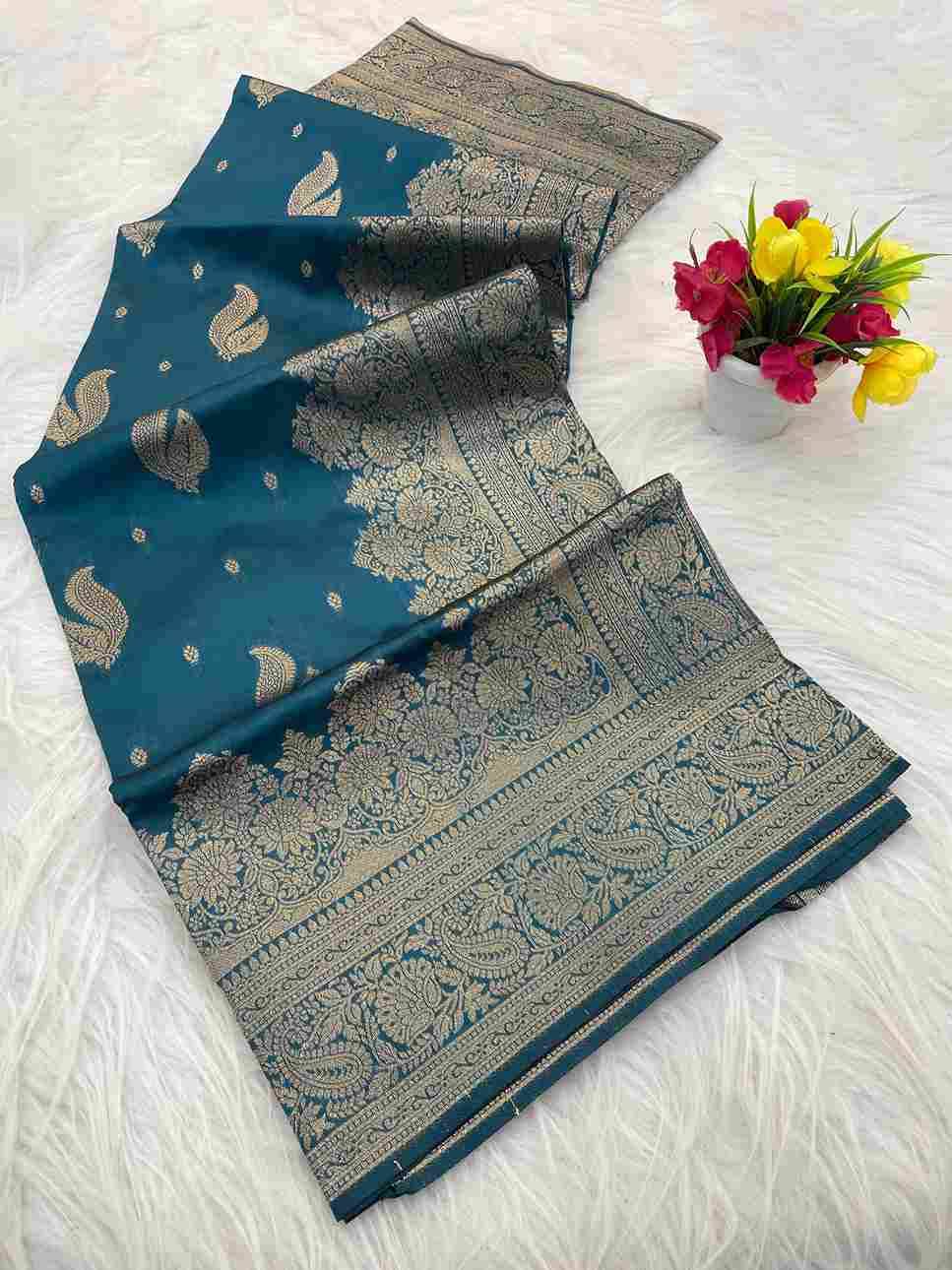 Sb-961 By Fashid Wholesale 01 To 05 Series Indian Traditional Wear Collection Beautiful Stylish Fancy Colorful Party Wear & Occasional Wear Pure Banarasi Silk Sarees At Wholesale Price