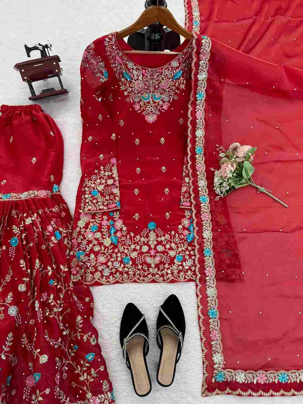 R-5956 By Fashid Wholesale 01 To 02 Series Suits Beautiful Fancy Colorful Stylish Party Wear & Occasional Wear Jimmy Choo Silk Dresses At Wholesale Price