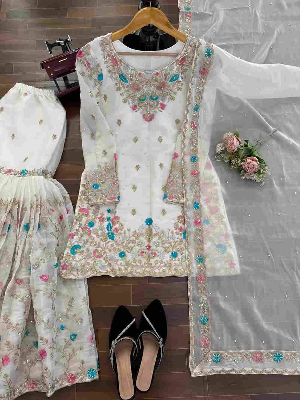 R-5956 By Fashid Wholesale 01 To 02 Series Suits Beautiful Fancy Colorful Stylish Party Wear & Occasional Wear Jimmy Choo Silk Dresses At Wholesale Price