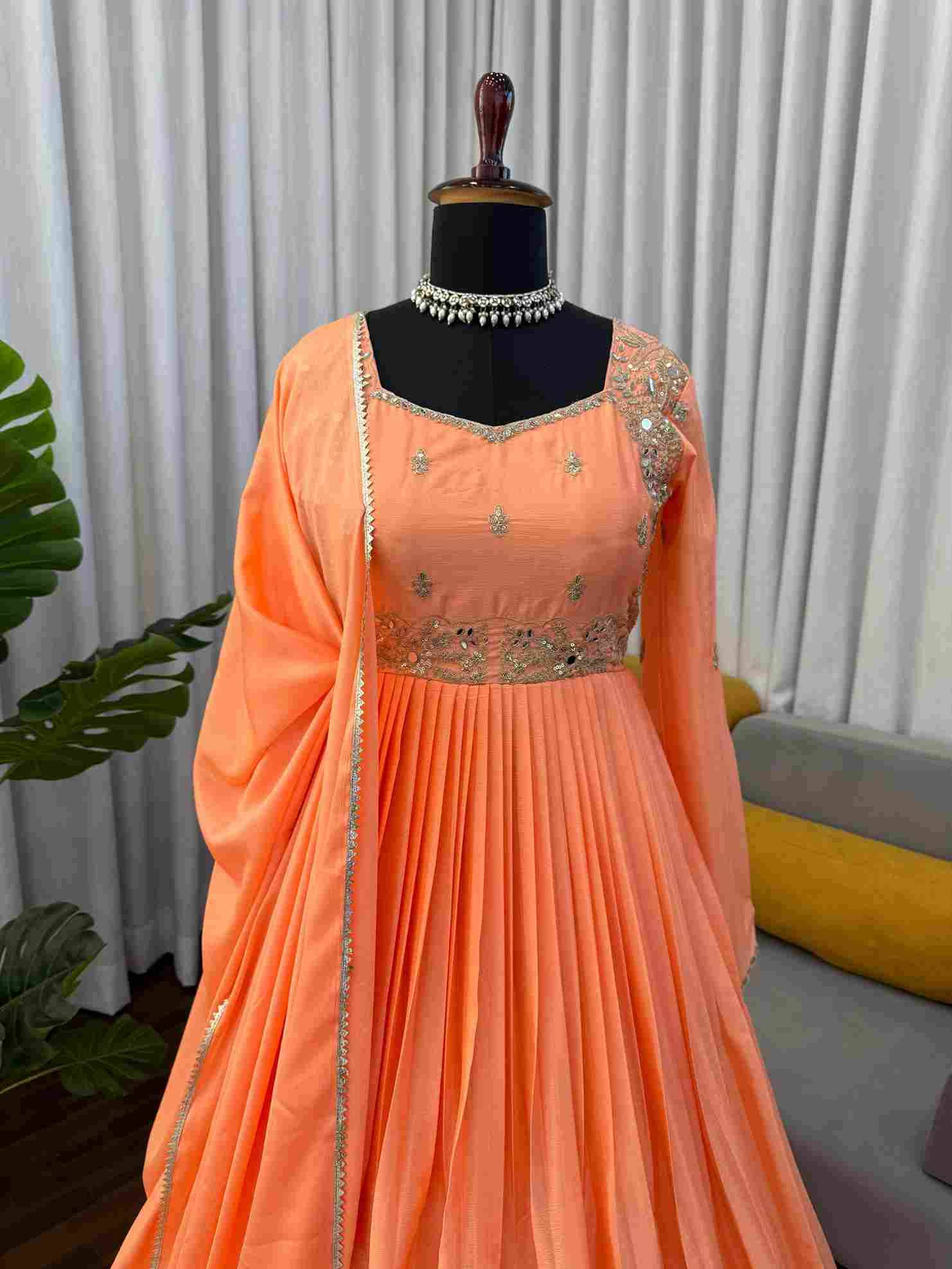 R-5950 Vol-2 By Fashid Wholesale Suits Beautiful Fancy Colorful Stylish Party Wear & Occasional Wear Chinnon Silk Dresses At Wholesale Price