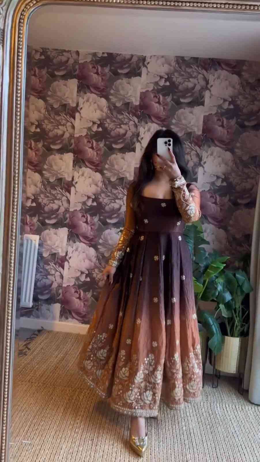 R-5955 By Fashid Wholesale 01 To 02 Series Beautiful Festive Suits Colorful Stylish Fancy Casual Wear & Ethnic Wear Chinnon Silk Dresses At Wholesale Price