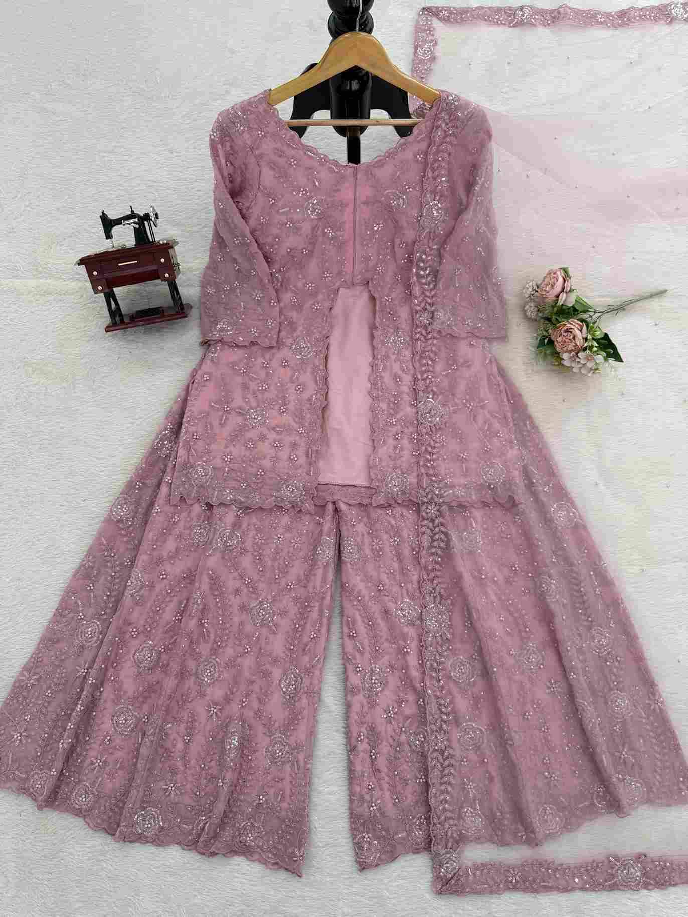 R-5945 By Fashid Wholesale Beautiful Festive Suits Colorful Stylish Fancy Casual Wear & Ethnic Wear Faux Georgette Dresses At Wholesale Price