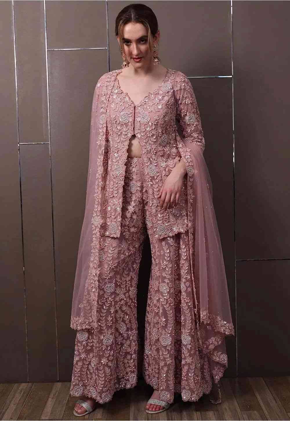 R-5945 By Fashid Wholesale Beautiful Festive Suits Colorful Stylish Fancy Casual Wear & Ethnic Wear Faux Georgette Dresses At Wholesale Price