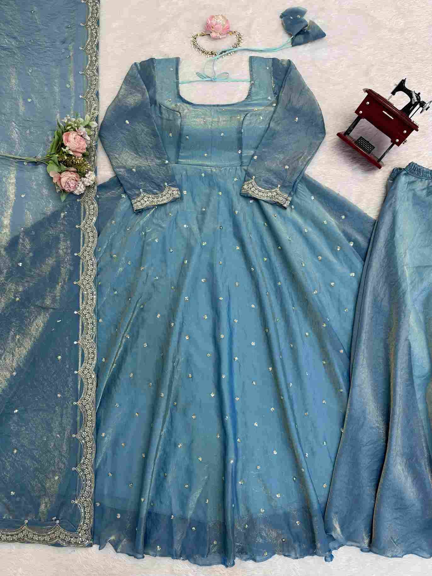 R-5954 By Fashid Wholesale Beautiful Festive Suits Colorful Stylish Fancy Casual Wear & Ethnic Wear Fandy Silk Dresses At Wholesale Price