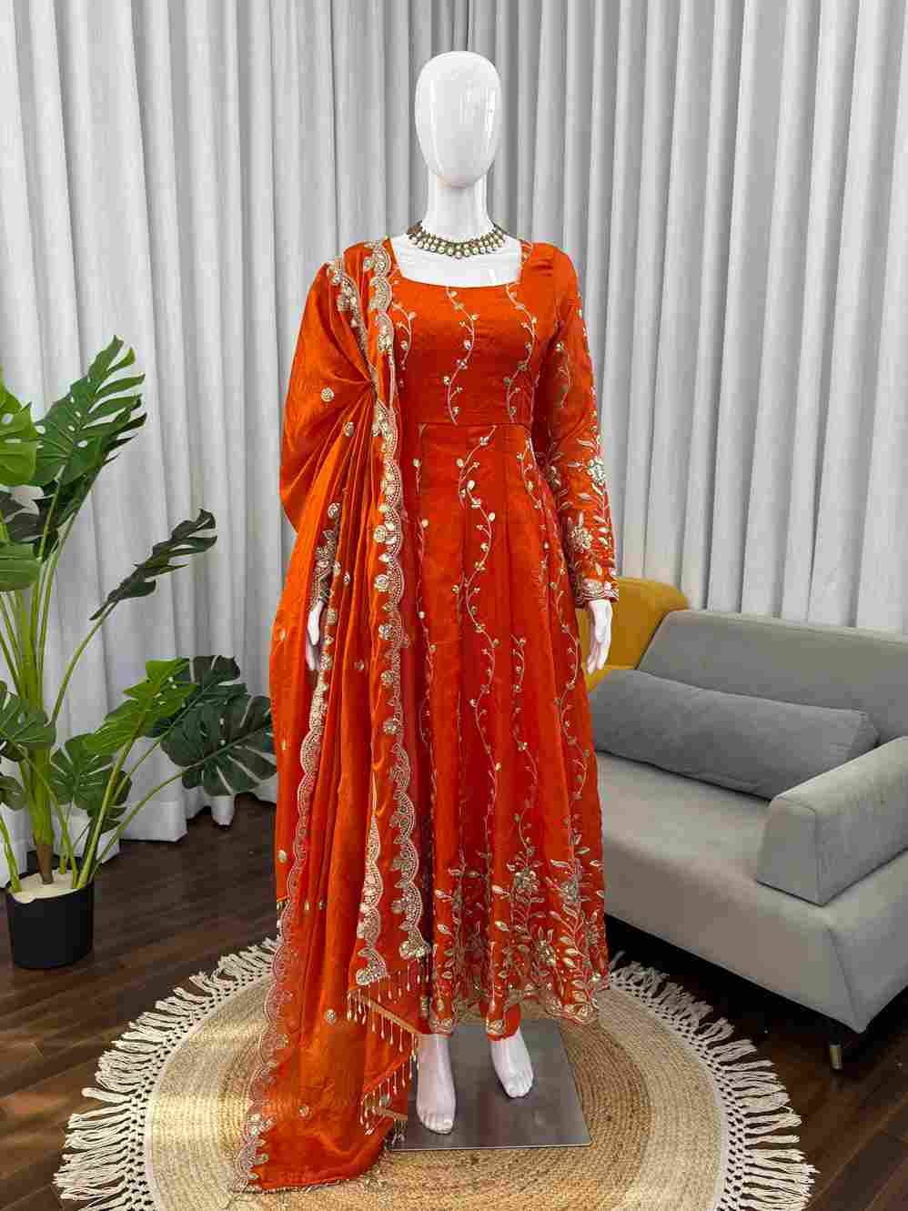R-5983 By Fashid Wholesale Beautiful Suits Colorful Stylish Fancy Casual Wear & Ethnic Wear Fendy Silk Dresses At Wholesale Price