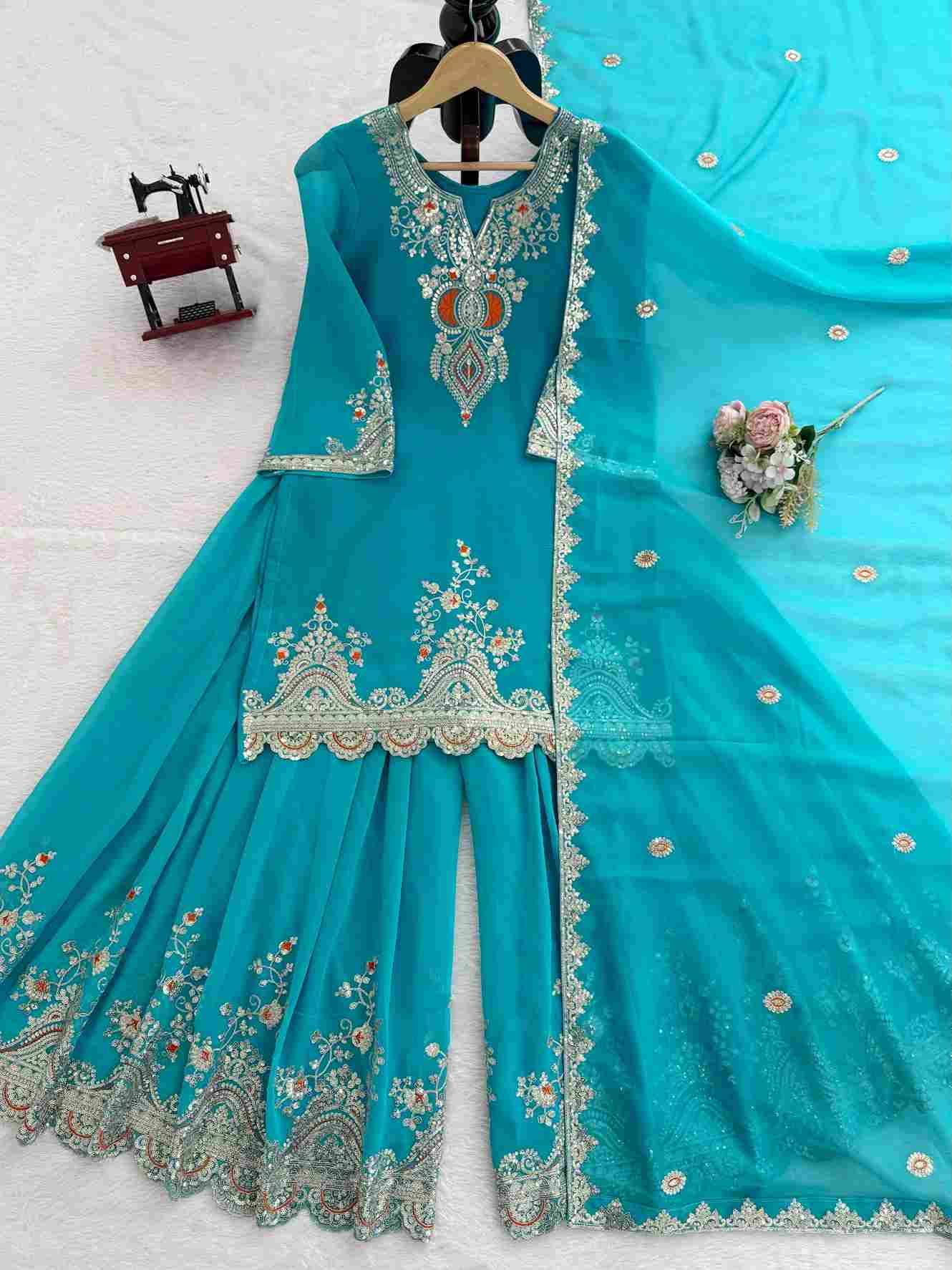 K-1542 Vol-2 By Fashid Wholesale 01 To 02 Series Beautiful Festive Suits Colorful Stylish Fancy Casual Wear & Ethnic Wear Faux Georgette Dresses At Wholesale Price