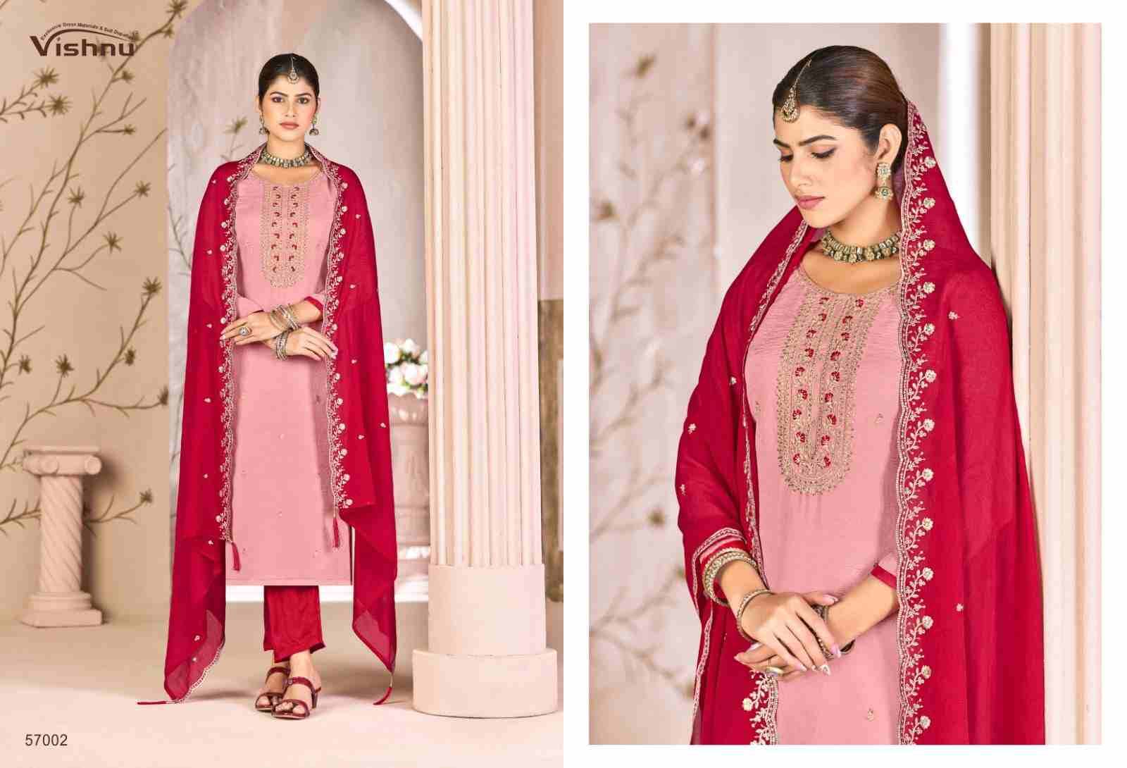 Simran By Vishnu 57001 To 57010 Series Beautiful Stylish Festive Suits Fancy Colorful Casual Wear & Ethnic Wear & Ready To Wear Rangoli Crush Dresses At Wholesale Price