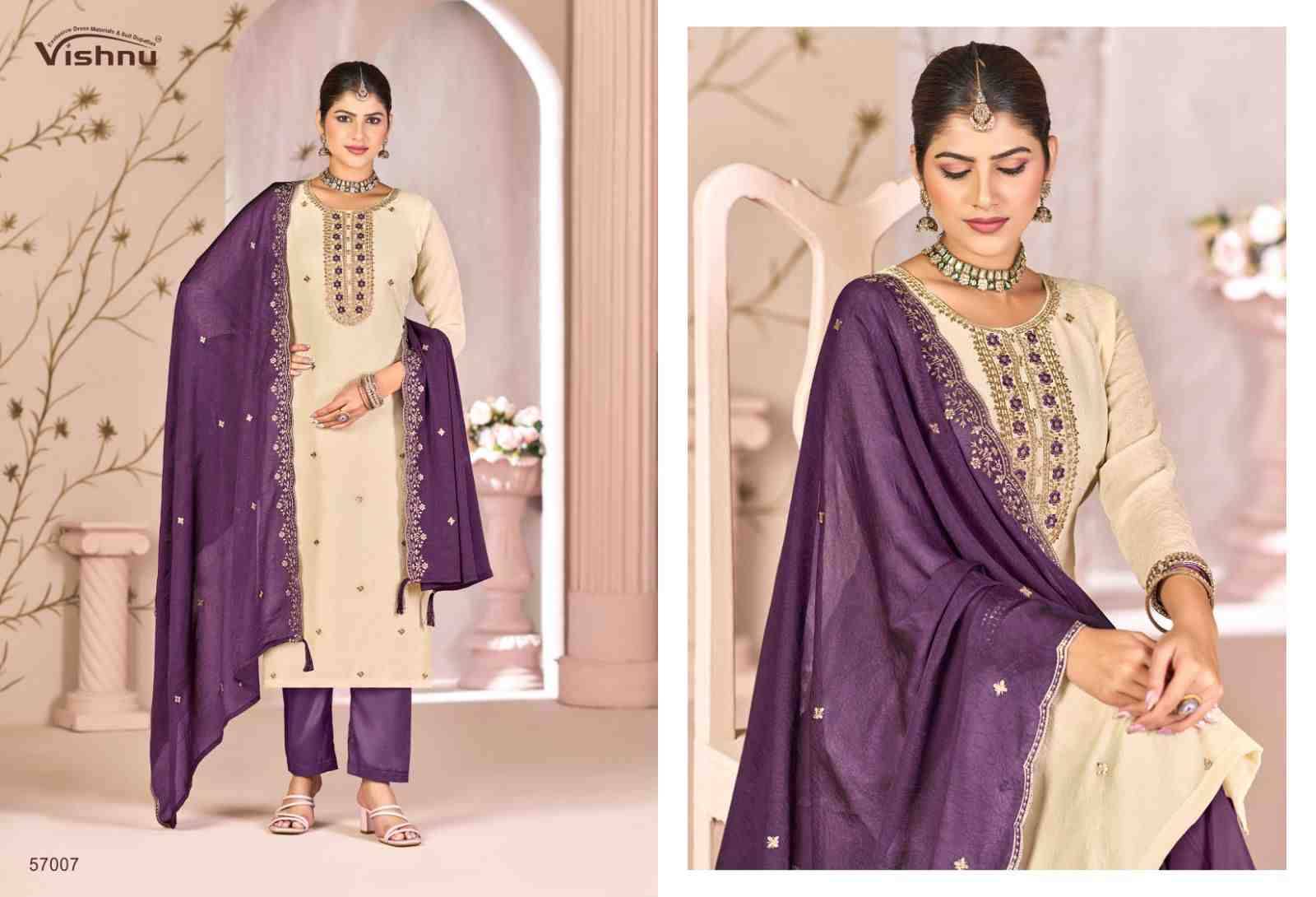 Simran By Vishnu 57001 To 57010 Series Beautiful Stylish Festive Suits Fancy Colorful Casual Wear & Ethnic Wear & Ready To Wear Rangoli Crush Dresses At Wholesale Price