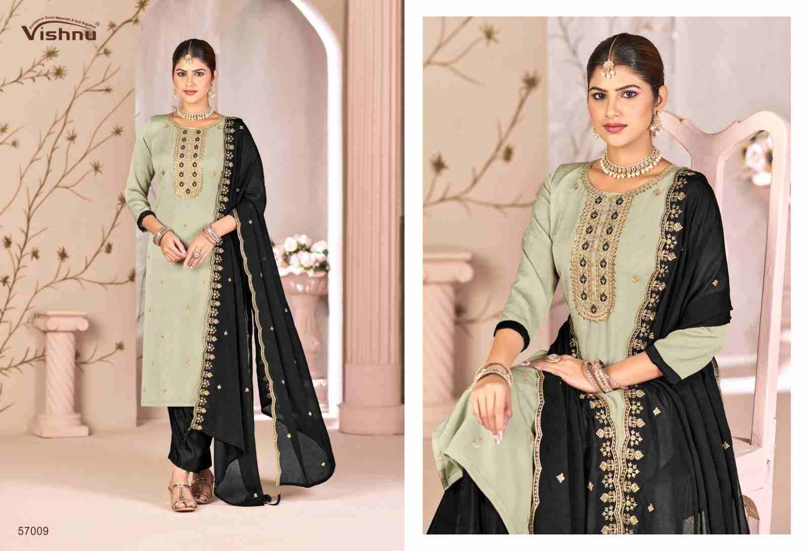 Simran By Vishnu 57001 To 57010 Series Beautiful Stylish Festive Suits Fancy Colorful Casual Wear & Ethnic Wear & Ready To Wear Rangoli Crush Dresses At Wholesale Price