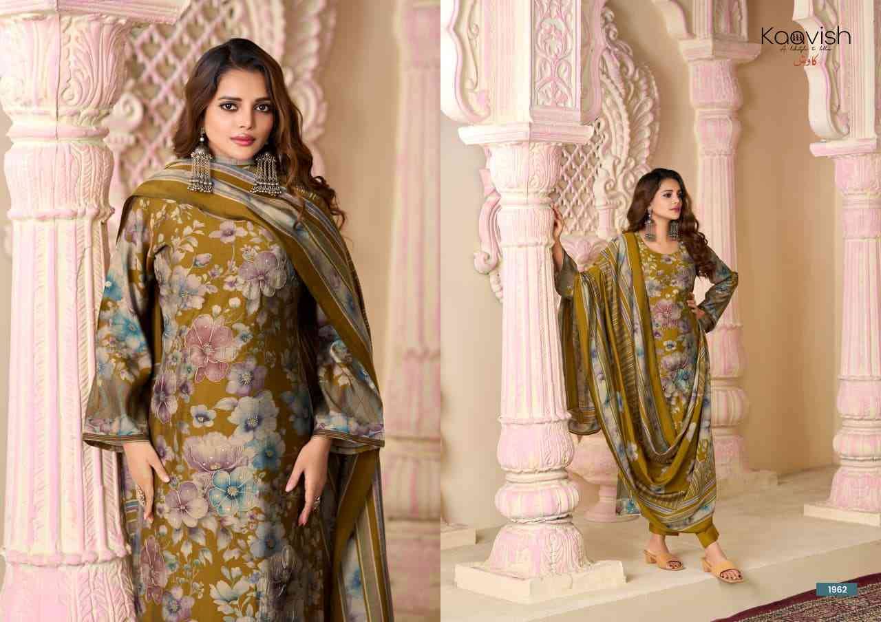 Ameliya By Kaavish 1961 To 1964 Series Beautiful Festive Suits Colorful Stylish Fancy Casual Wear & Ethnic Wear Pure Muslin Silk Dresses At Wholesale Price