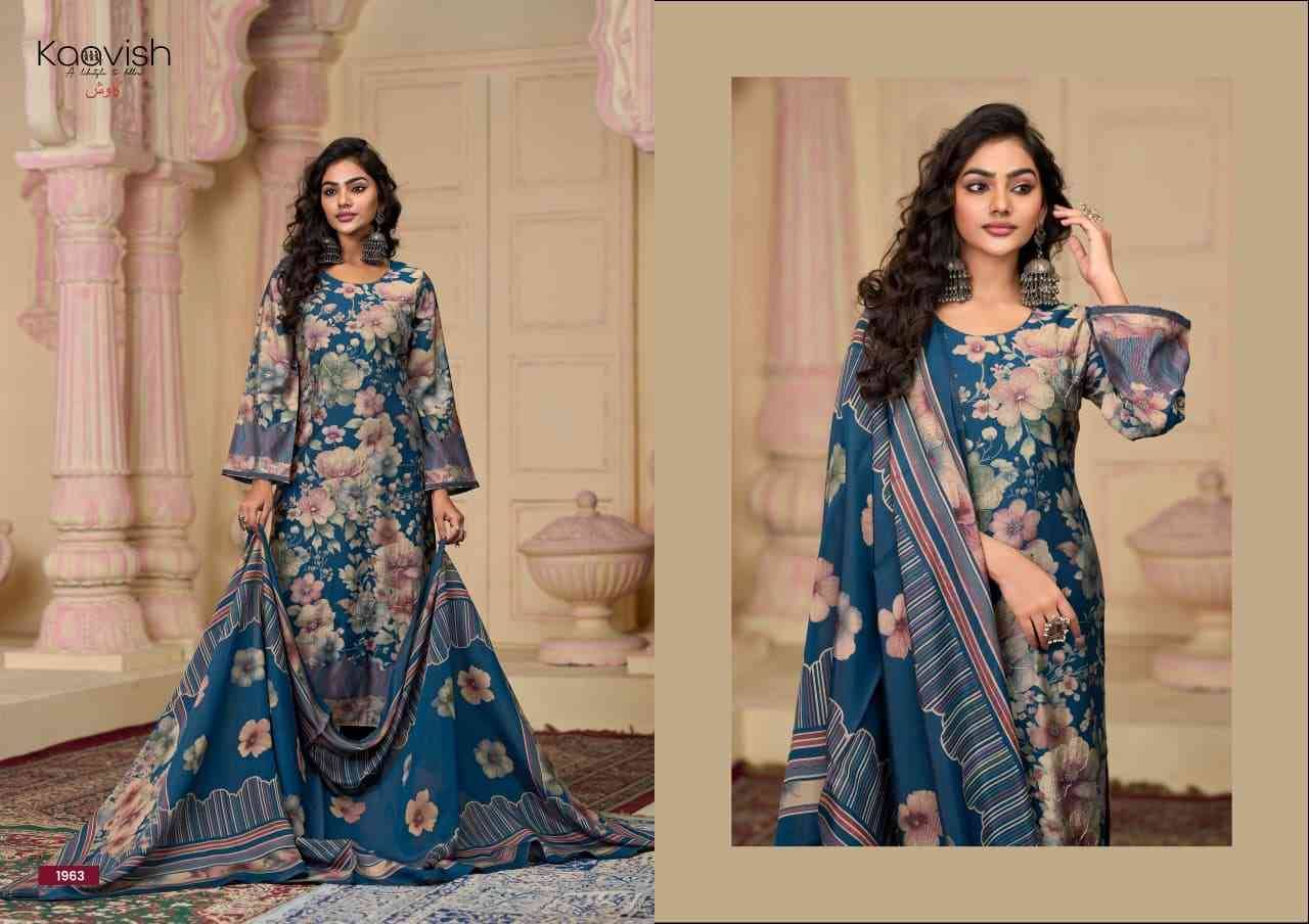Ameliya By Kaavish 1961 To 1964 Series Beautiful Festive Suits Colorful Stylish Fancy Casual Wear & Ethnic Wear Pure Muslin Silk Dresses At Wholesale Price