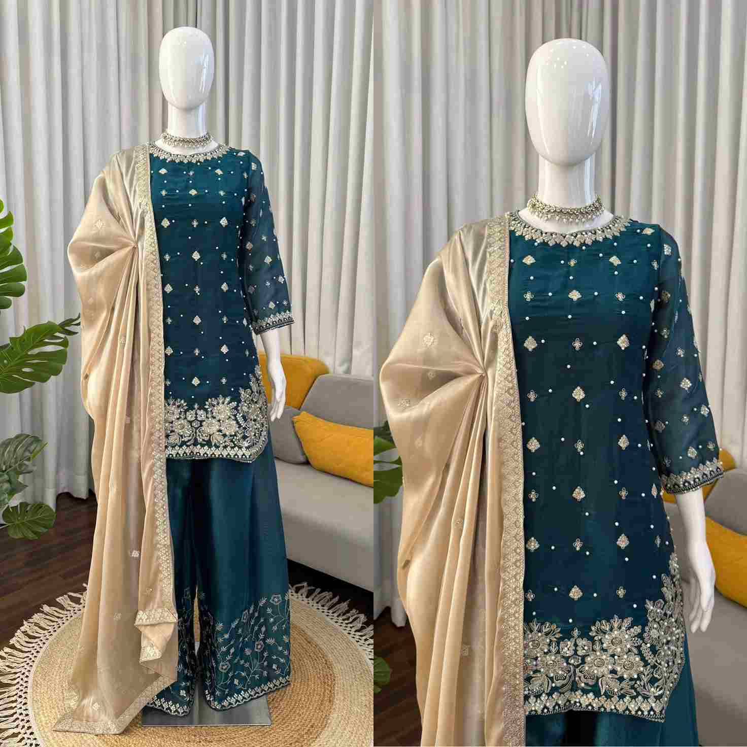K-1549 By Fashid Wholesale Beautiful Suits Colorful Stylish Fancy Casual Wear & Ethnic Wear Heavy Gmy Silk Dresses At Wholesale Price