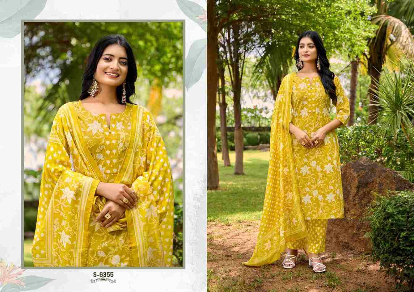 Amodini By SBS 6355 To 6358 Series Beautiful Festive Suits Colorful Stylish Fancy Casual Wear & Ethnic Wear Cotton Dresses At Wholesale Price