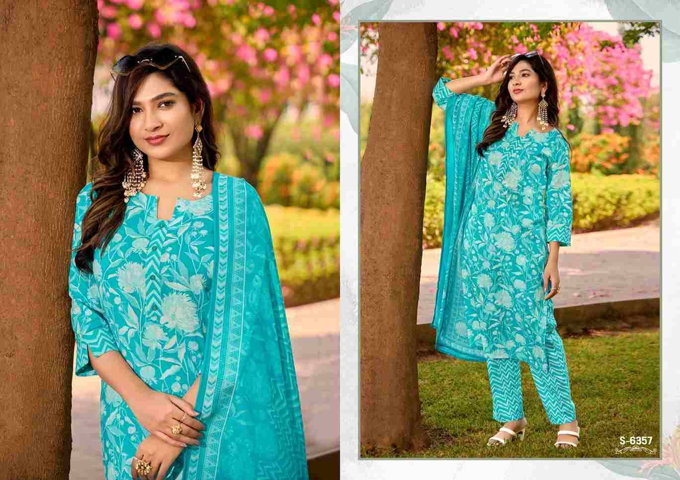 Amodini By SBS 6355 To 6358 Series Beautiful Festive Suits Colorful Stylish Fancy Casual Wear & Ethnic Wear Cotton Dresses At Wholesale Price