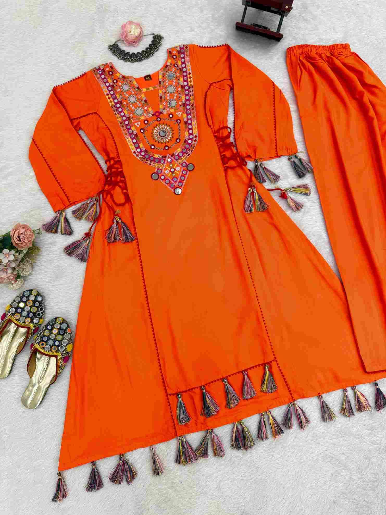K-1516 Vol-2 By Fashid Wholesale 01 To 02 Series Beautiful Stylish Fancy Colorful Casual Wear & Ethnic Wear Rayon Dresses With Bottom At Wholesale Price