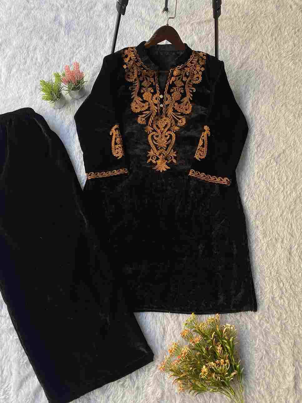 Le-2045 By Fashid Wholesale Beautiful Festive Suits Colorful Stylish Fancy Casual Wear & Ethnic Wear Velvet Dresses At Wholesale Price