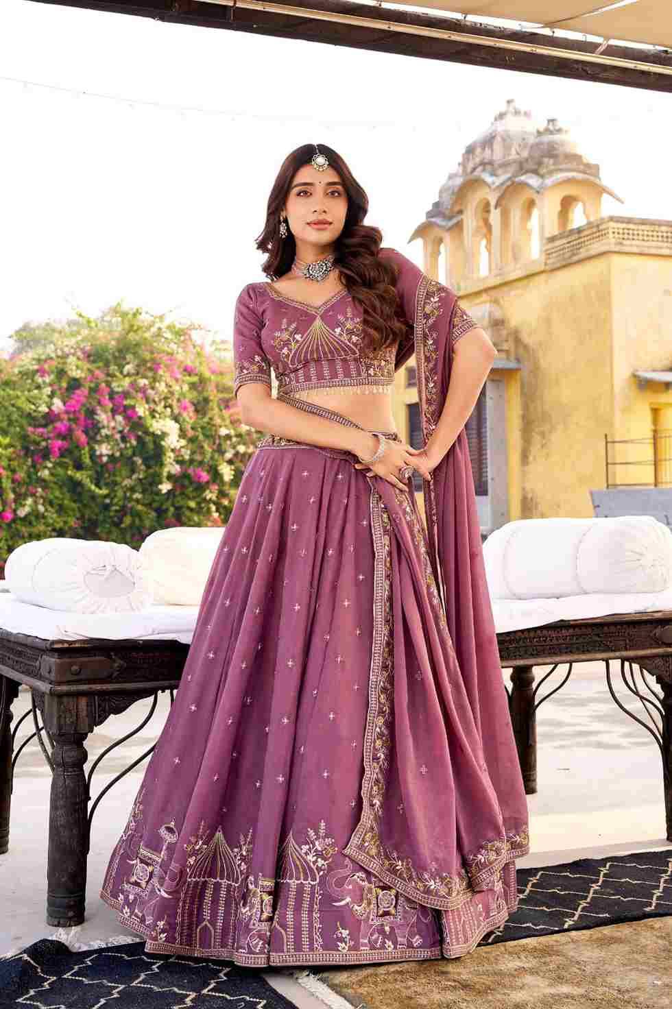 Samairaa By Fashid Wholesale 1457-A To 1457-D Series Designer Beautiful Wedding Collection Occasional Wear & Party Wear Crush Lehengas At Wholesale Price