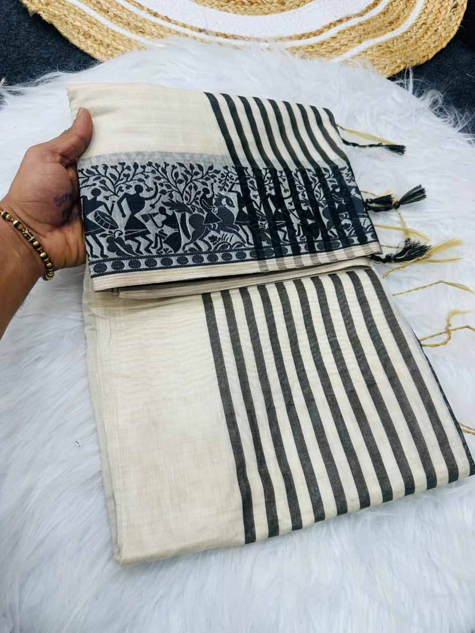 Ab-111 By Fashid Wholesale 01 To 03 Series Indian Traditional Wear Collection Beautiful Stylish Fancy Colorful Party Wear & Occasional Wear Pure Mercerized Cotton Silk Sarees At Wholesale Price