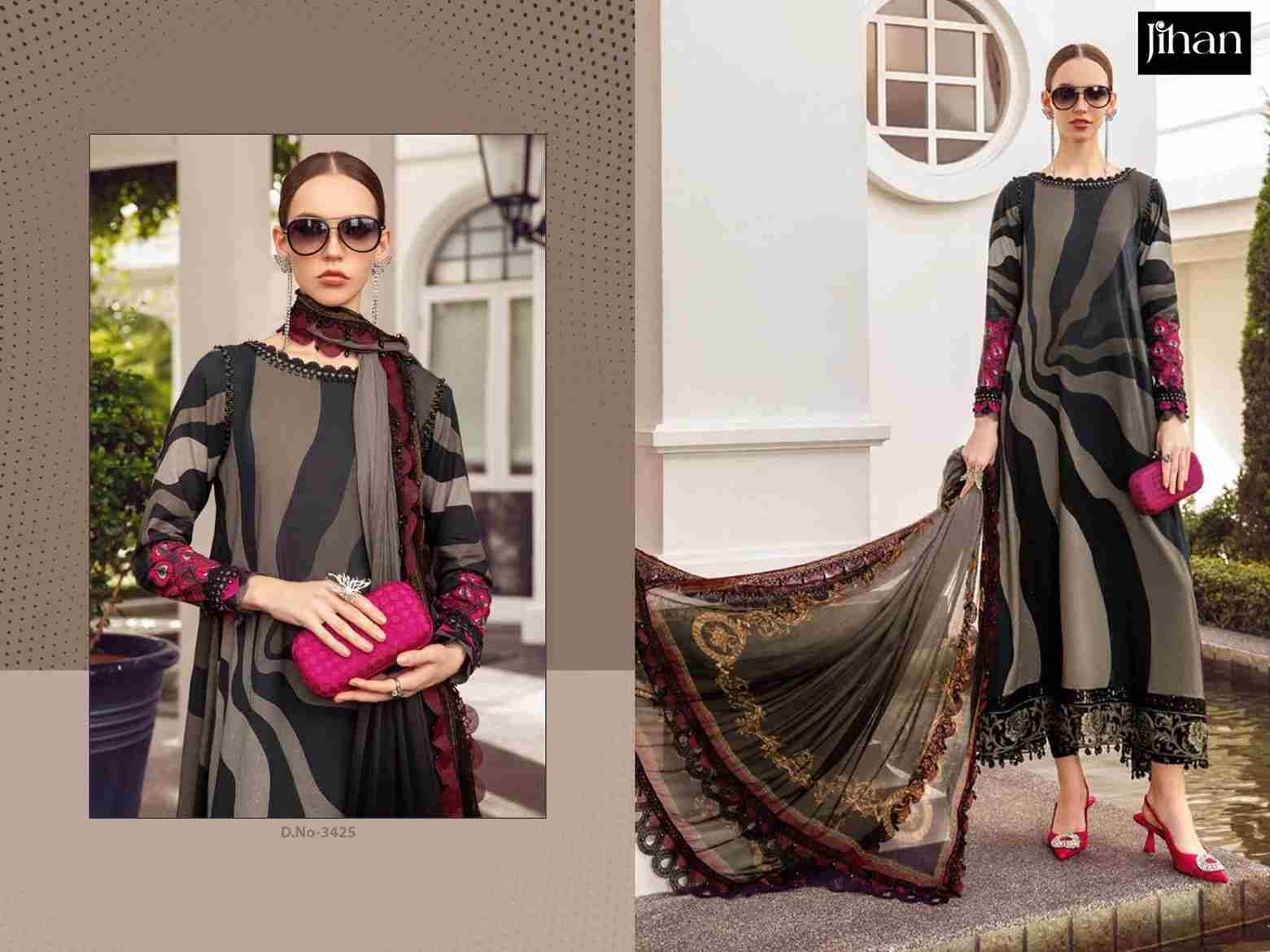 Mprint By Jihan Beautiful Festive Suits Stylish Fancy Colorful Casual Wear & Ethnic Wear Pure Cotton Print Dresses At Wholesale Price