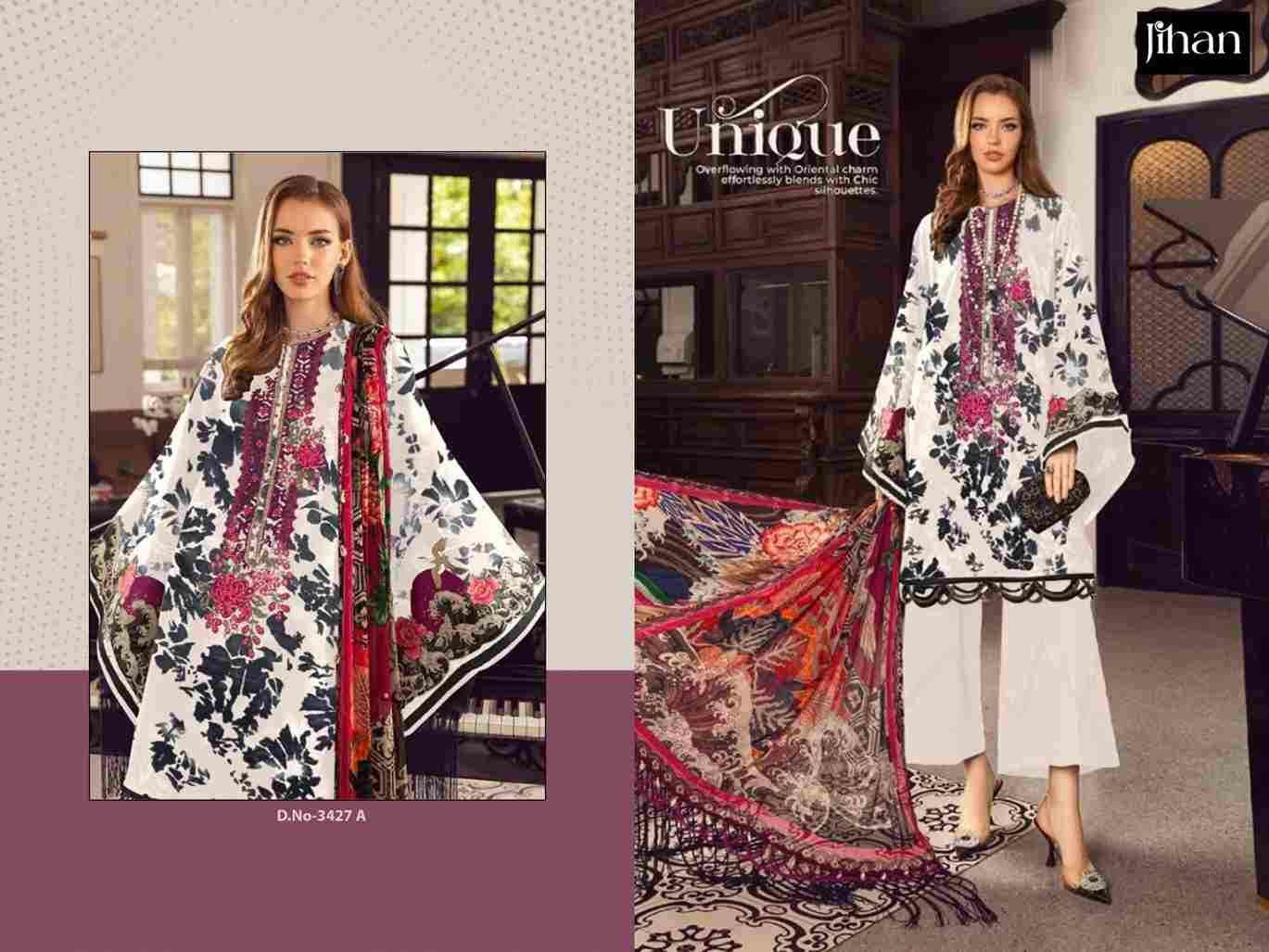Mprint By Jihan Beautiful Festive Suits Stylish Fancy Colorful Casual Wear & Ethnic Wear Pure Cotton Print Dresses At Wholesale Price