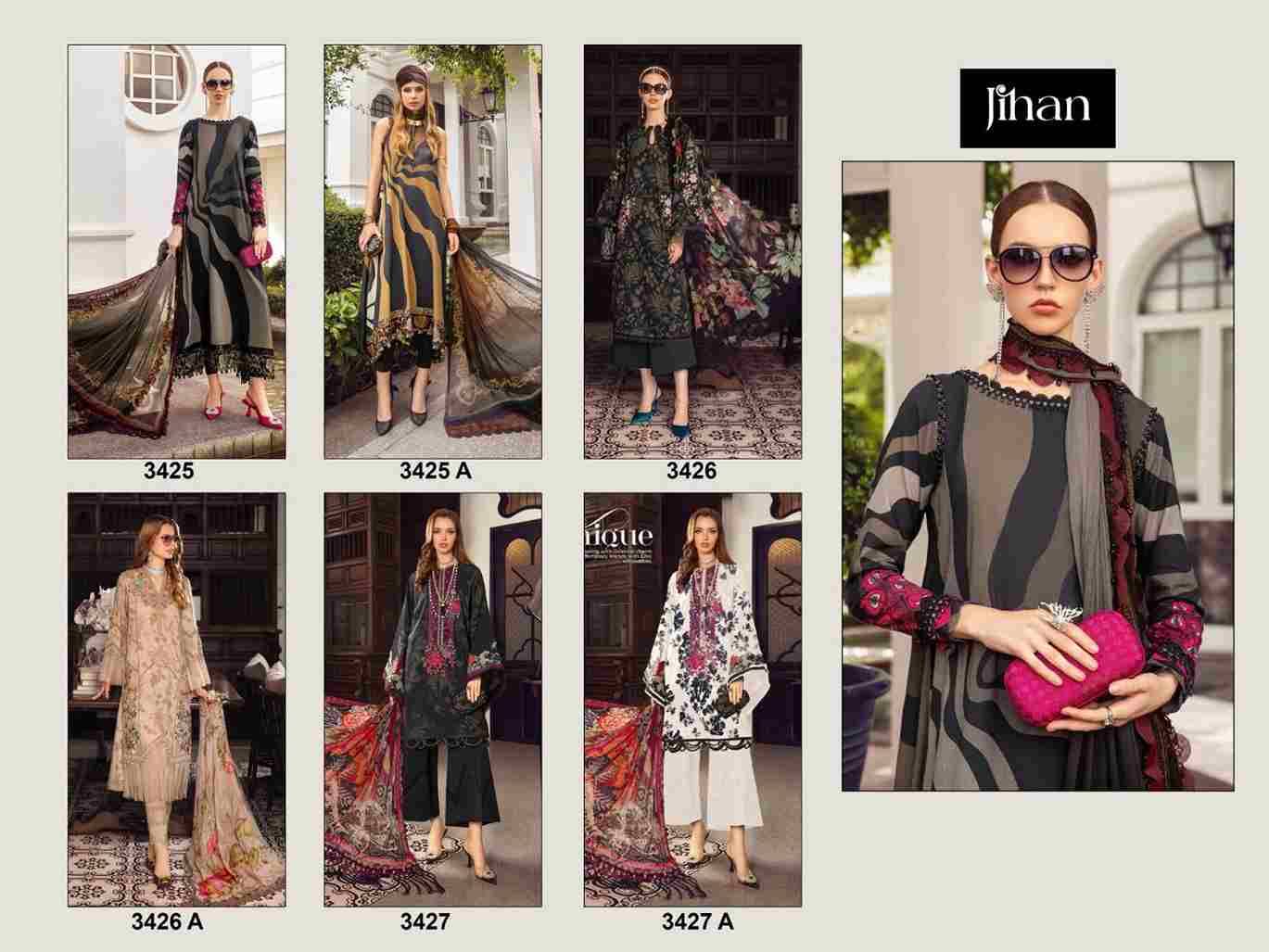 Mprint By Jihan Beautiful Festive Suits Stylish Fancy Colorful Casual Wear & Ethnic Wear Pure Cotton Print Dresses At Wholesale Price