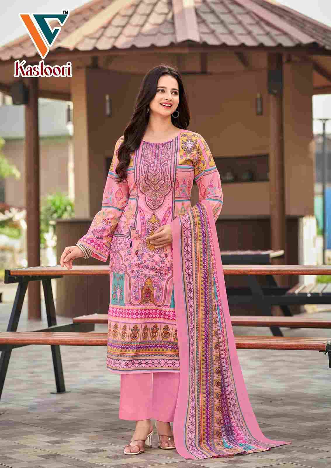 Kastoori Vol-4 By Vandana Creation 4001 To 4008 Series Beautiful Festive Suits Stylish Fancy Colorful Casual Wear & Ethnic Wear Cotton Print Dresses At Wholesale Price
