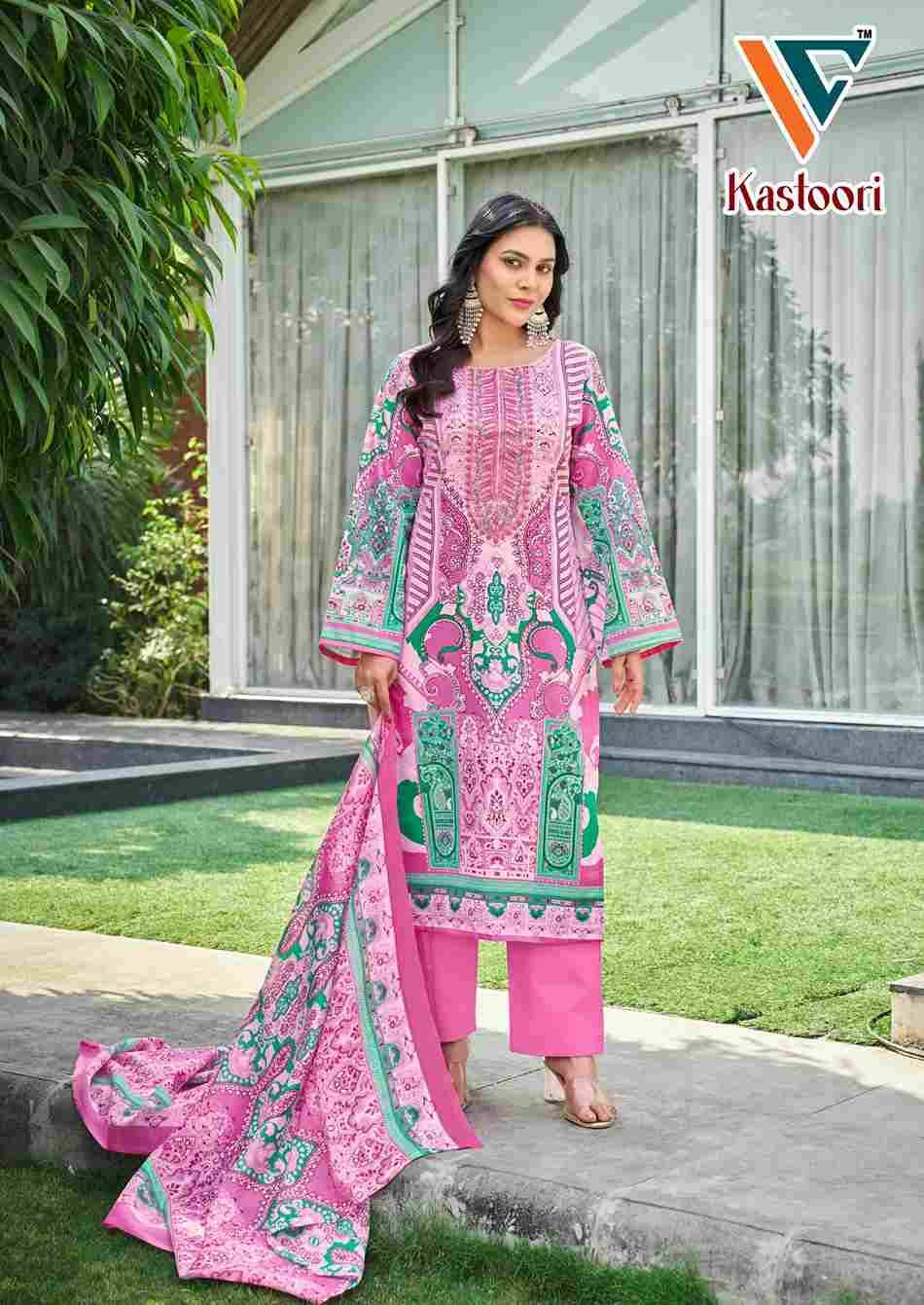 Kastoori Vol-4 By Vandana Creation 4001 To 4008 Series Beautiful Festive Suits Stylish Fancy Colorful Casual Wear & Ethnic Wear Cotton Print Dresses At Wholesale Price