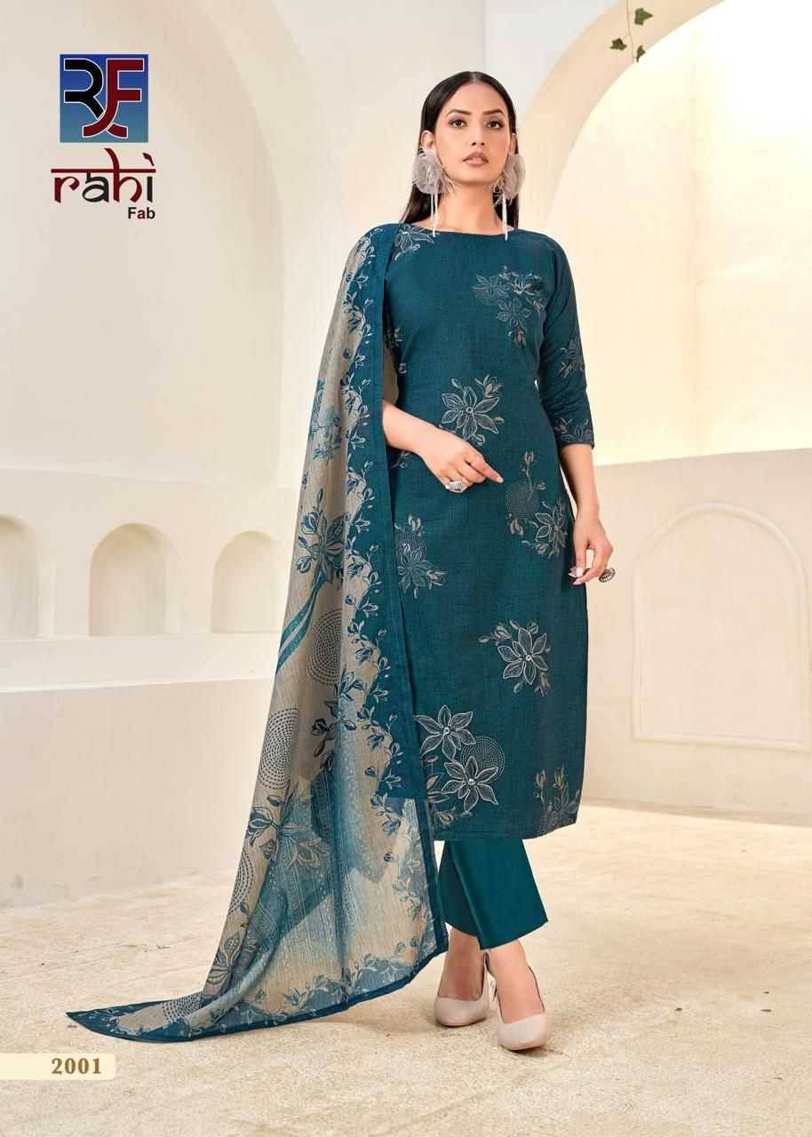 Rising Silver Vol-2 By Rahi Fab 2001 To 2008 Series Beautiful Pakistani Suits Stylish Fancy Colorful Party Wear & Occasional Wear Pure Cotton Dresses At Wholesale Price