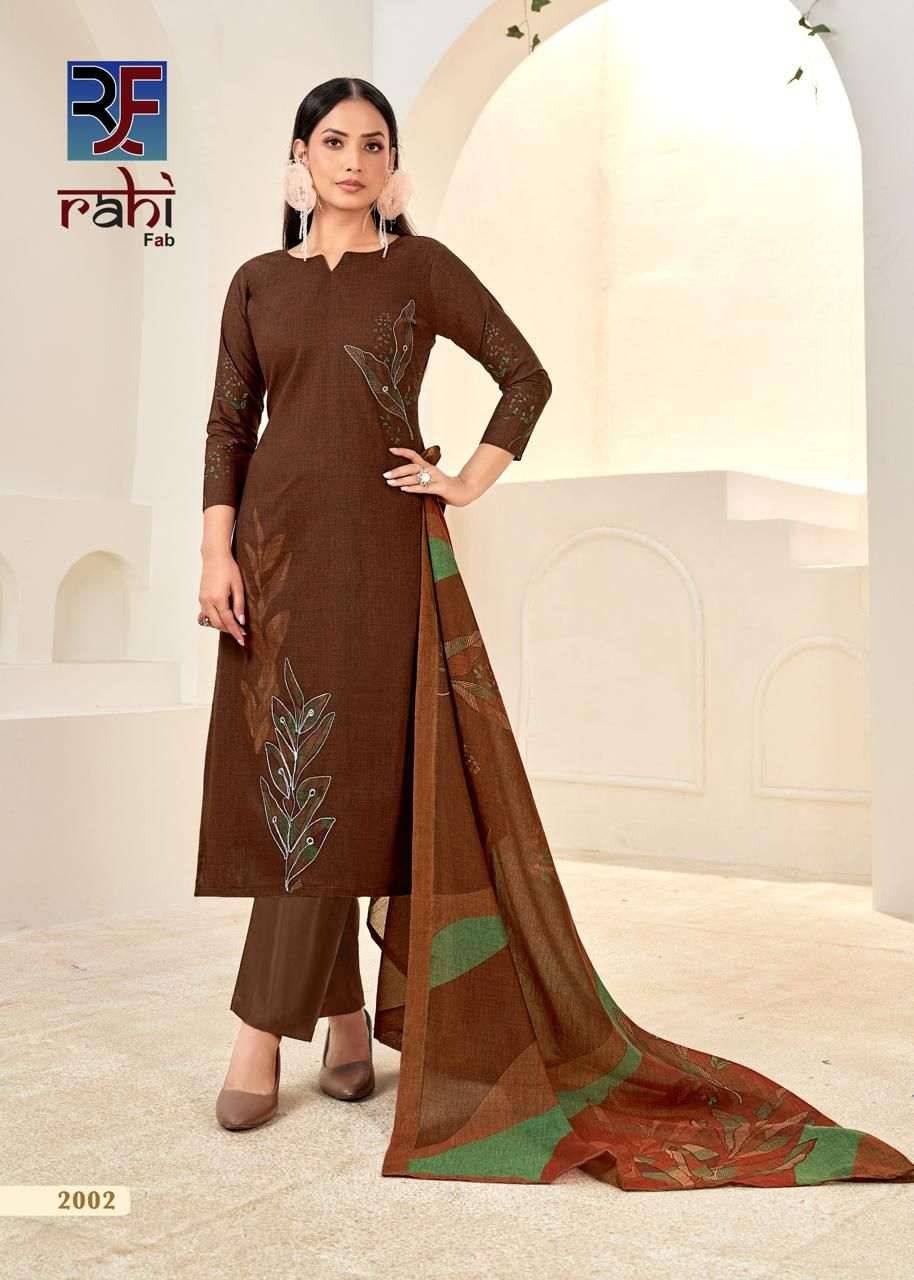 Rising Silver Vol-2 By Rahi Fab 2001 To 2008 Series Beautiful Pakistani Suits Stylish Fancy Colorful Party Wear & Occasional Wear Pure Cotton Dresses At Wholesale Price