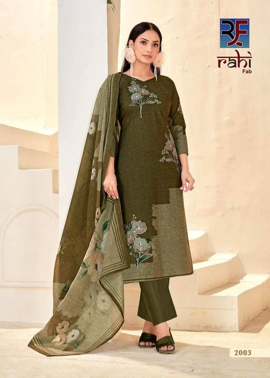 Rising Silver Vol-2 By Rahi Fab 2001 To 2008 Series Beautiful Pakistani Suits Stylish Fancy Colorful Party Wear & Occasional Wear Pure Cotton Dresses At Wholesale Price