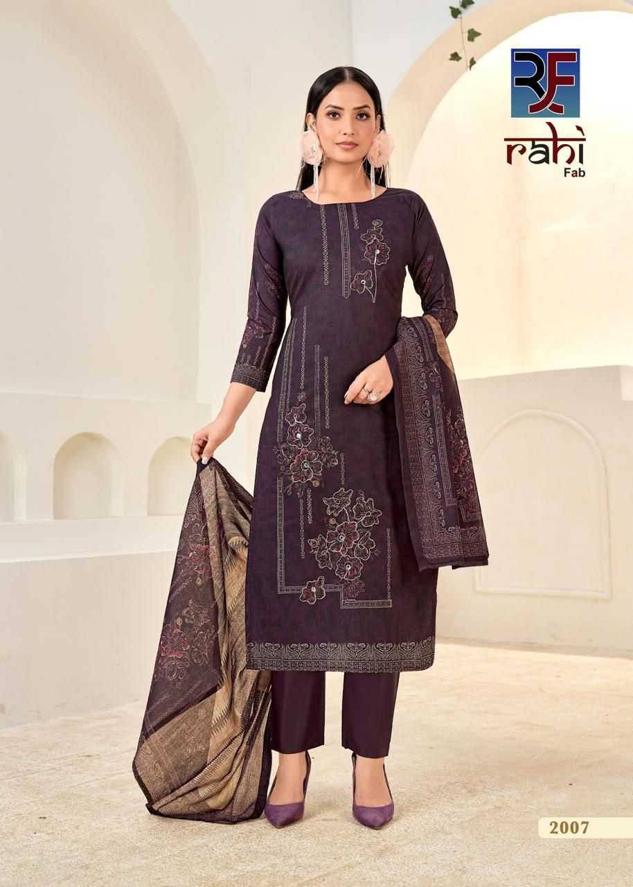 Rising Silver Vol-2 By Rahi Fab 2001 To 2008 Series Beautiful Pakistani Suits Stylish Fancy Colorful Party Wear & Occasional Wear Pure Cotton Dresses At Wholesale Price