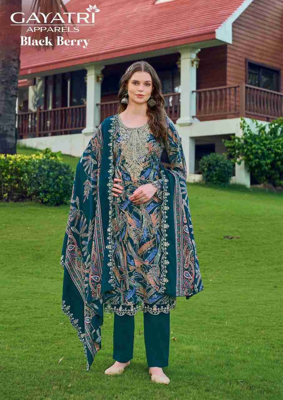 Black Berry Vol-1 By Gayatri 1001 To 1008 Series Designer Stylish Fancy Colorful Beautiful Party Wear & Ethnic Wear Collection Viscose Rayon Dresses At Wholesale Price