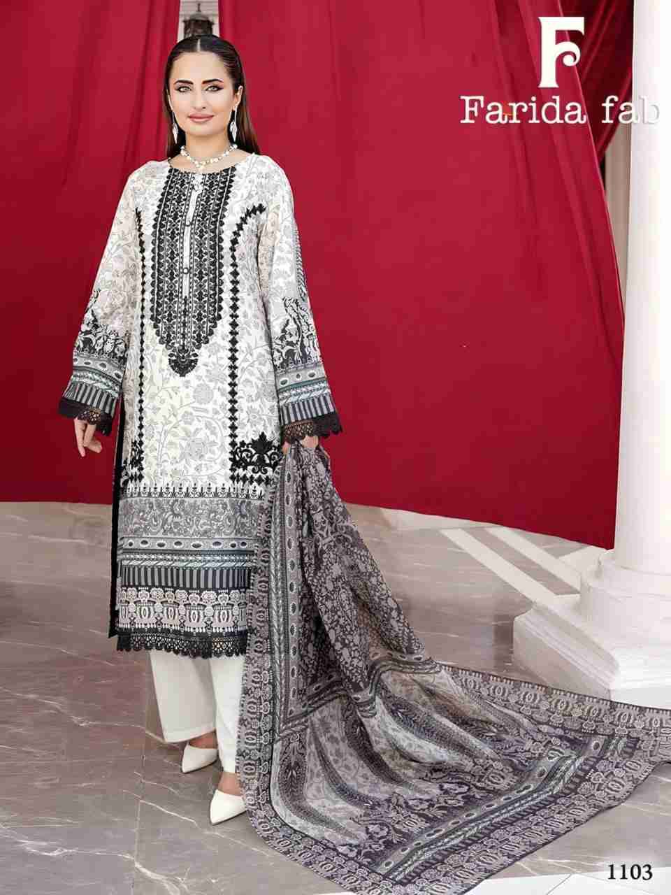 Crimsons Vol-11 By Farida Fab 1101 To 1106 Series Beautiful Festive Suits Colorful Stylish Fancy Casual Wear & Ethnic Wear Pure Cotton Print Dresses At Wholesale Price