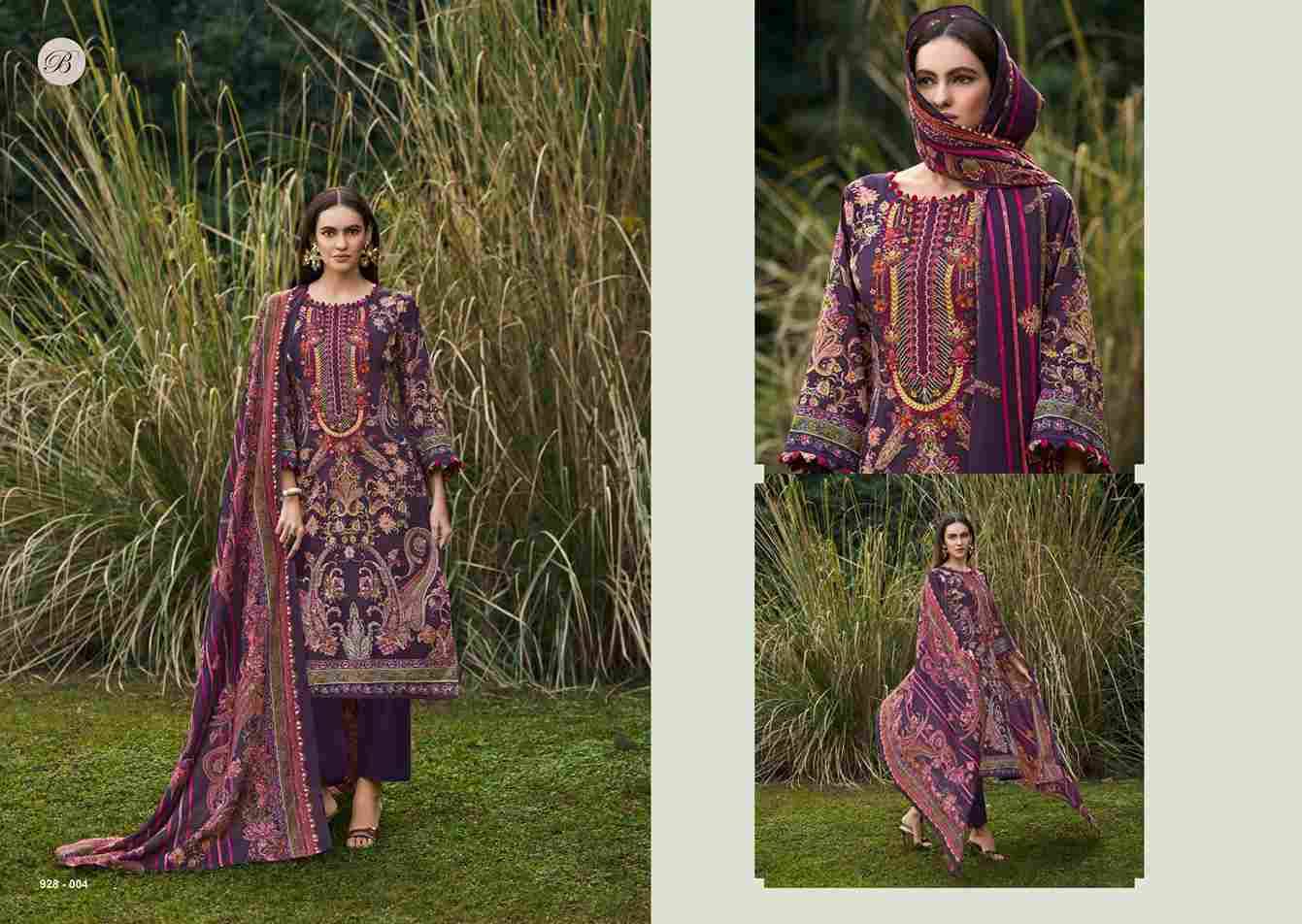 Naira Vol-125 By Belliza 928-001 To 928-008 Series Beautiful Festive Suits Stylish Fancy Colorful Casual Wear & Ethnic Wear Pure Cotton Print Dresses At Wholesale Price
