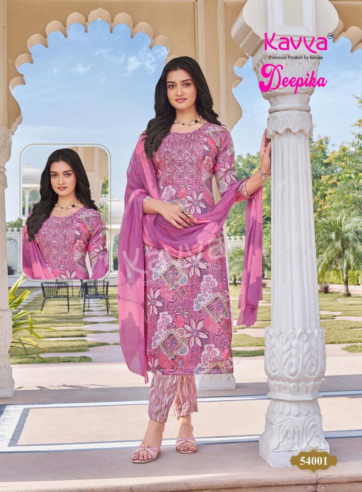 Deepika Vol-54 By Kavya 54001 To 54010 Series Beautiful Stylish Festive Suits Fancy Colorful Casual Wear & Ethnic Wear & Ready To Wear Fancy Dresses At Wholesale Price
