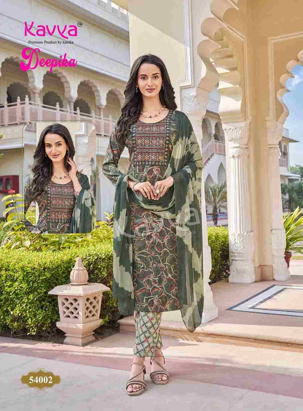 Deepika Vol-54 By Kavya 54001 To 54010 Series Beautiful Stylish Festive Suits Fancy Colorful Casual Wear & Ethnic Wear & Ready To Wear Fancy Dresses At Wholesale Price