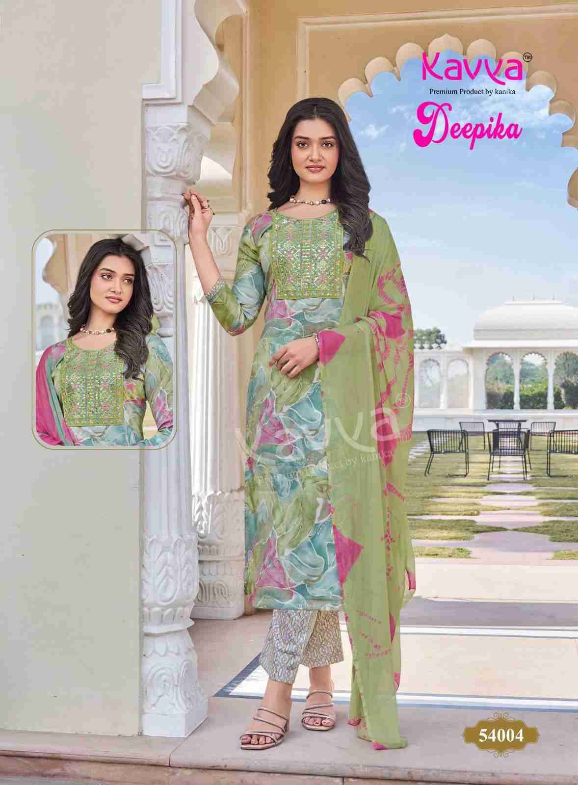 Deepika Vol-54 By Kavya 54001 To 54010 Series Beautiful Stylish Festive Suits Fancy Colorful Casual Wear & Ethnic Wear & Ready To Wear Fancy Dresses At Wholesale Price