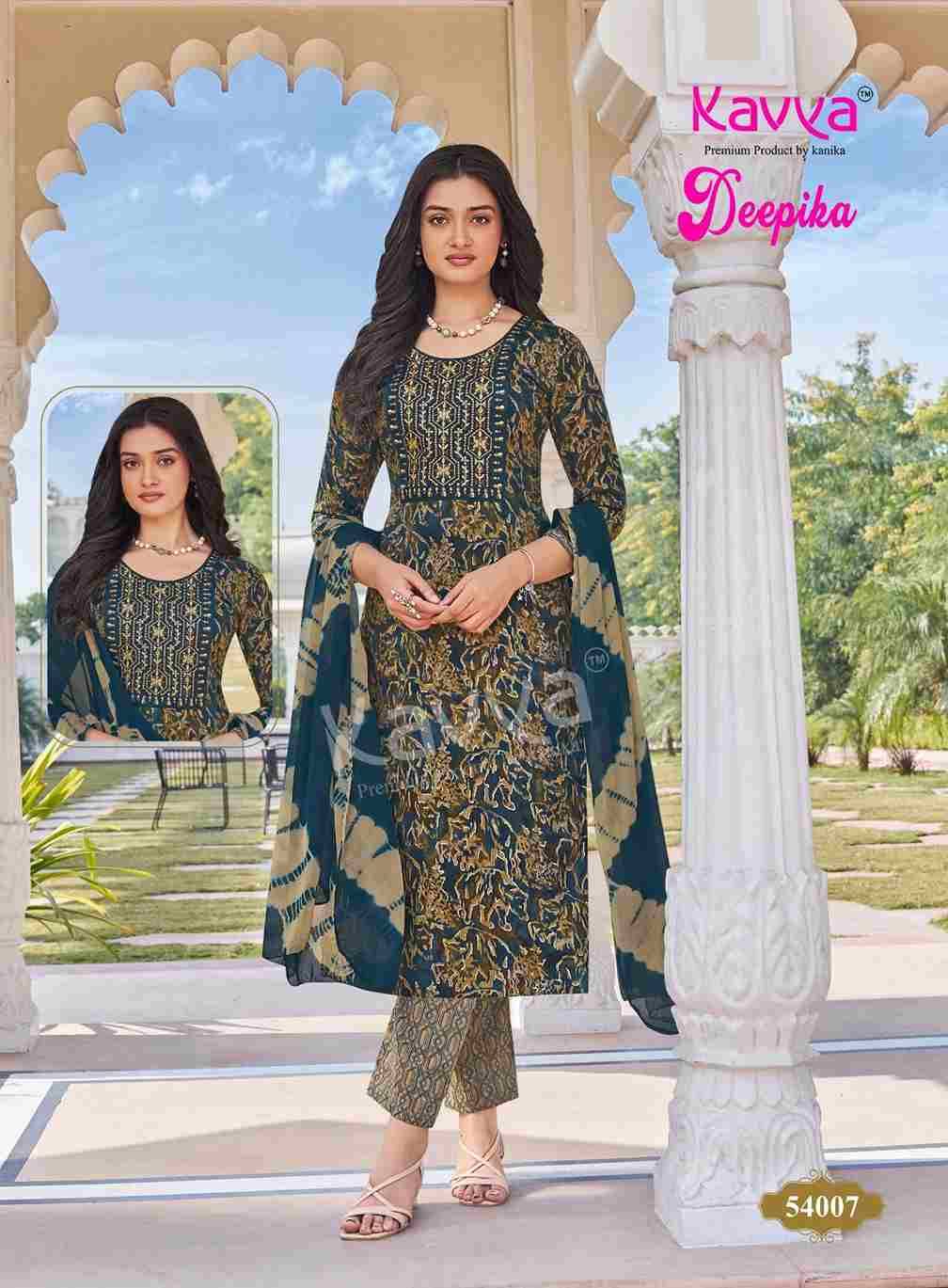 Deepika Vol-54 By Kavya 54001 To 54010 Series Beautiful Stylish Festive Suits Fancy Colorful Casual Wear & Ethnic Wear & Ready To Wear Fancy Dresses At Wholesale Price