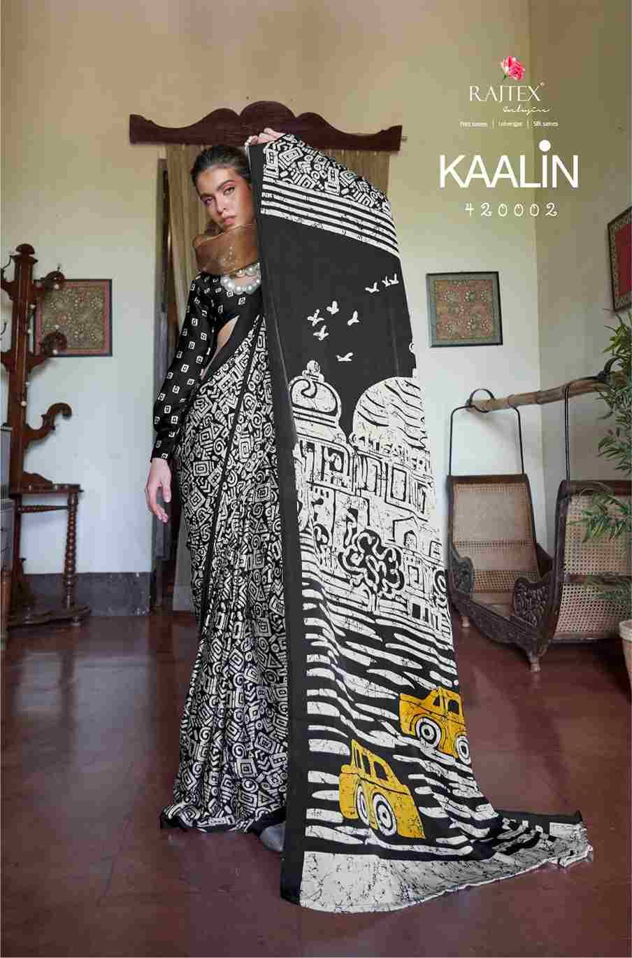 Kaalin By Rajtex 271001 To 271008 Series Indian Traditional Wear Collection Beautiful Stylish Fancy Colorful Party Wear & Occasional Wear Modal Satin Sarees At Wholesale Price