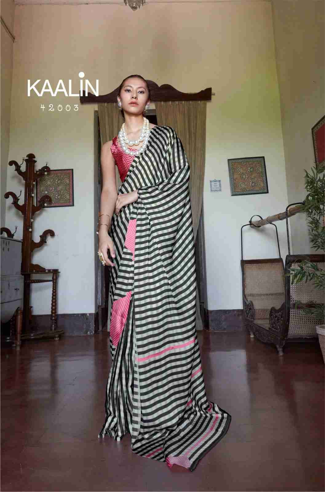 Kaalin By Rajtex 271001 To 271008 Series Indian Traditional Wear Collection Beautiful Stylish Fancy Colorful Party Wear & Occasional Wear Modal Satin Sarees At Wholesale Price