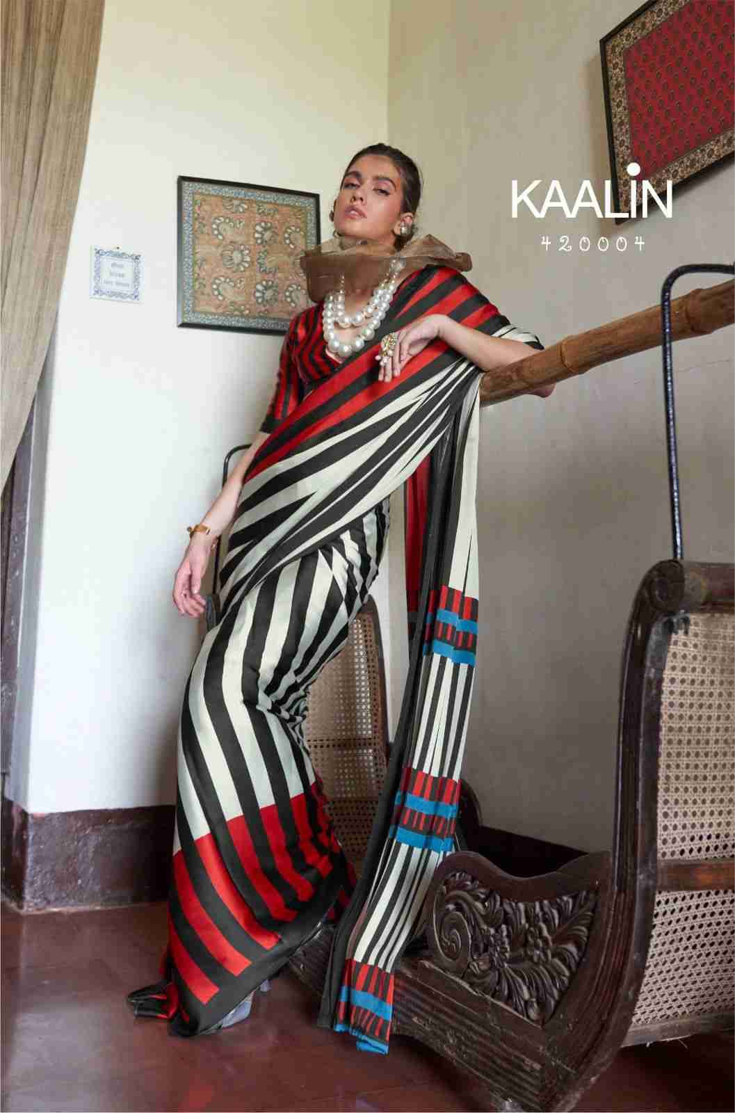 Kaalin By Rajtex 271001 To 271008 Series Indian Traditional Wear Collection Beautiful Stylish Fancy Colorful Party Wear & Occasional Wear Modal Satin Sarees At Wholesale Price