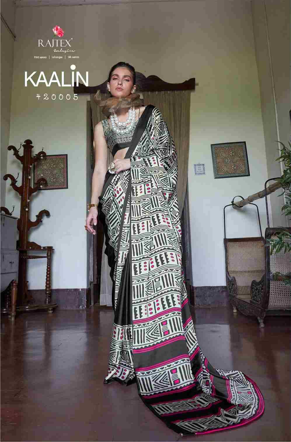 Kaalin By Rajtex 271001 To 271008 Series Indian Traditional Wear Collection Beautiful Stylish Fancy Colorful Party Wear & Occasional Wear Modal Satin Sarees At Wholesale Price