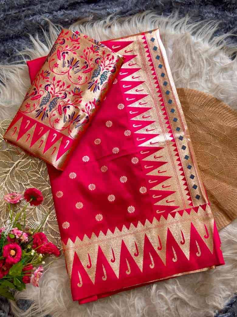 Vv-68 By Fashid Wholesale 01 To 08 Series Indian Traditional Wear Collection Beautiful Stylish Fancy Colorful Party Wear & Occasional Wear Paithani Silk Sarees At Wholesale Price