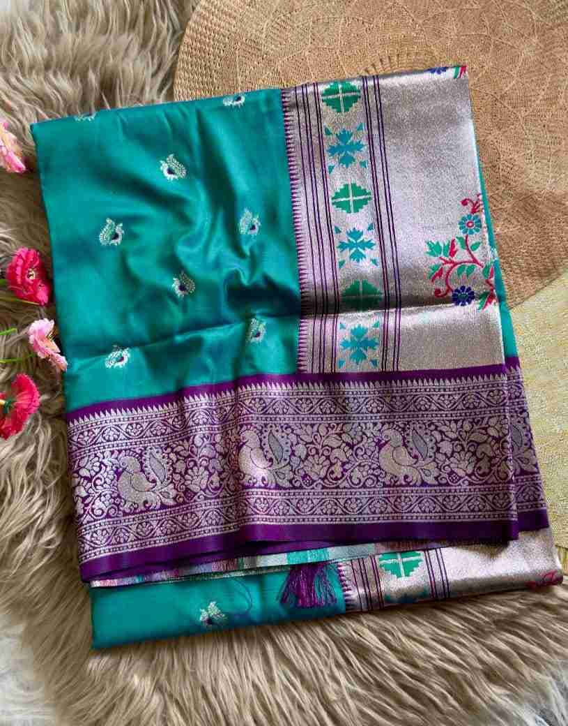 Vv-69 By Fashid Wholesale 01 To 08 Series Indian Traditional Wear Collection Beautiful Stylish Fancy Colorful Party Wear & Occasional Wear Paithani Silk Sarees At Wholesale Price