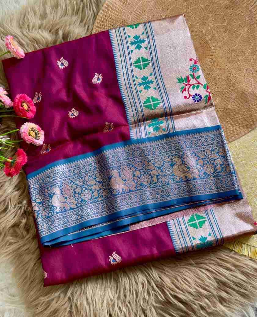 Vv-69 By Fashid Wholesale 01 To 08 Series Indian Traditional Wear Collection Beautiful Stylish Fancy Colorful Party Wear & Occasional Wear Paithani Silk Sarees At Wholesale Price
