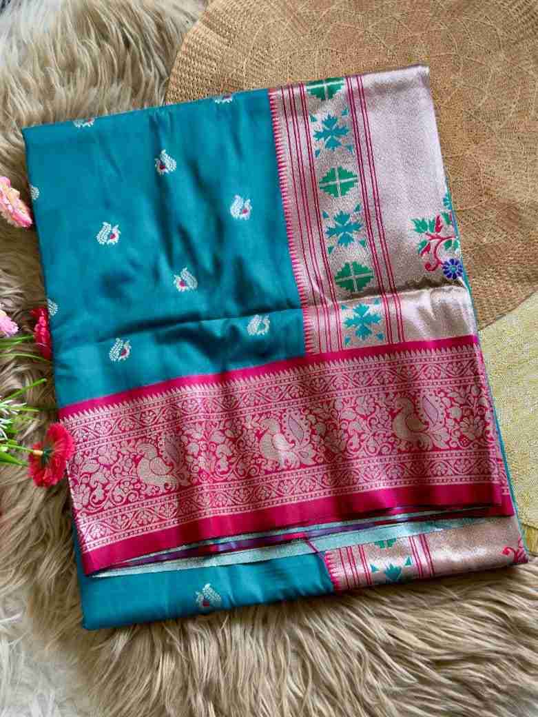 Vv-69 By Fashid Wholesale 01 To 08 Series Indian Traditional Wear Collection Beautiful Stylish Fancy Colorful Party Wear & Occasional Wear Paithani Silk Sarees At Wholesale Price
