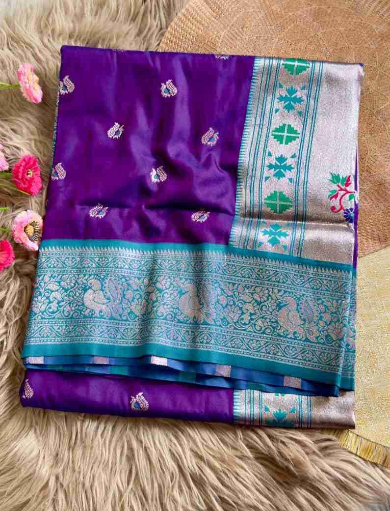 Vv-69 By Fashid Wholesale 01 To 08 Series Indian Traditional Wear Collection Beautiful Stylish Fancy Colorful Party Wear & Occasional Wear Paithani Silk Sarees At Wholesale Price